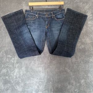 Citizens Of Humanity Y2K 2000’s Dark Blue Low Rise Boot Cut Jeans size 30
